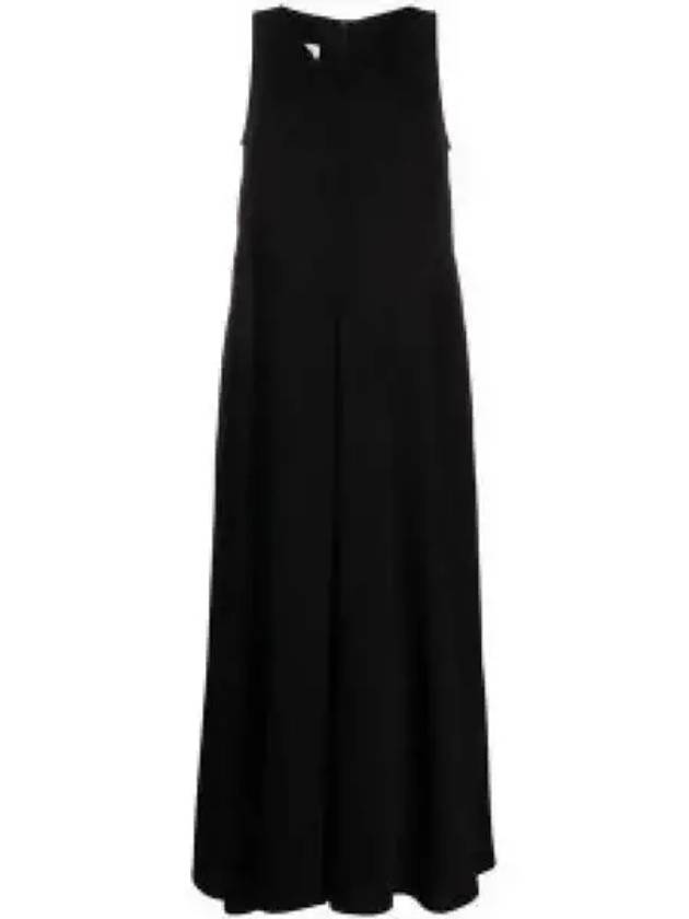 Wide Sleeveless Long Dress Black - MAISON MARGIELA - BALAAN 2