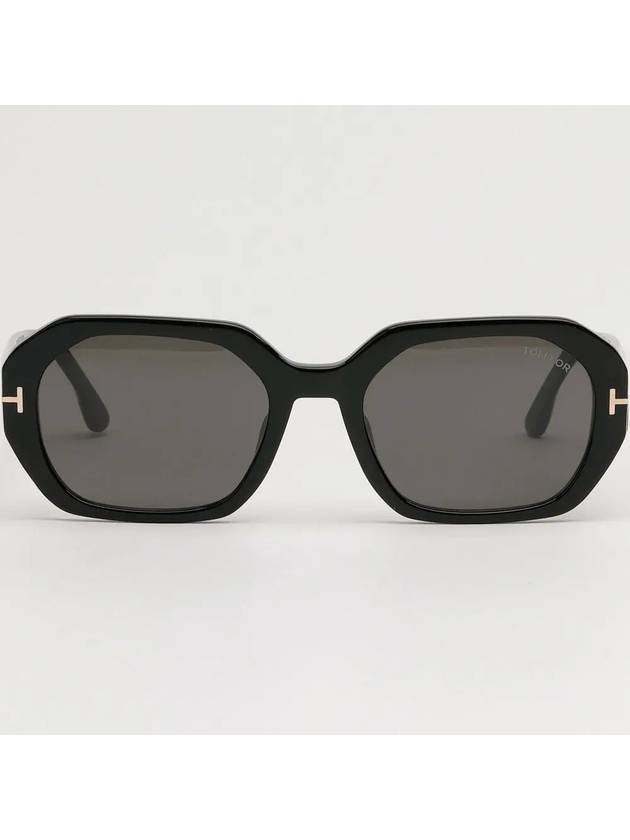 Sunglasses TF917 01A VERONIQUE 02 Horn rimmed black square - TOM FORD - BALAAN 3