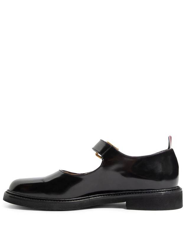 Spazzolato Micro Sol Tom John Loafer Black - THOM BROWNE - BALAAN 3