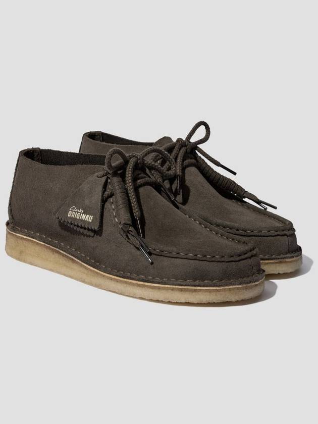 Desert Nomad Suede Laceup Shoes Mole Grey - CLARKS - BALAAN 2