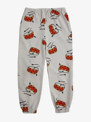 Play Drum All Over Jogging Pants 124AC099 Italian Kids - BOBO CHOSES - BALAAN 1