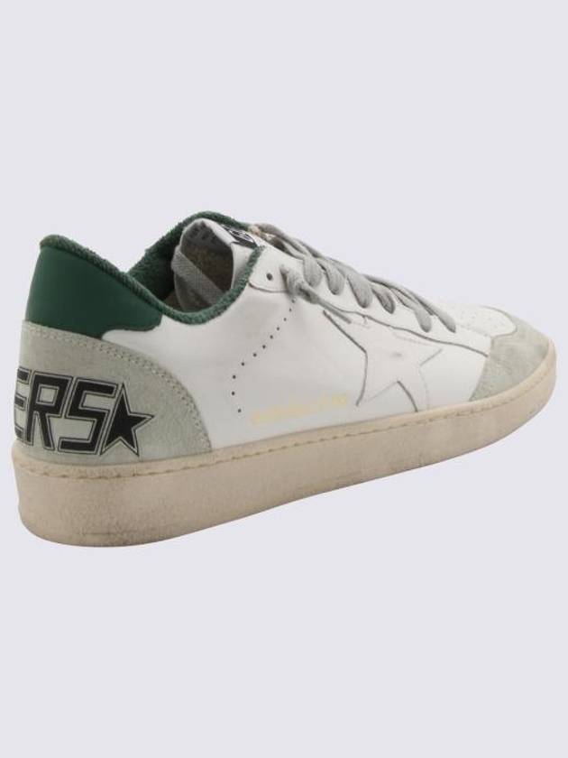 Ball Star Leather Low Top Sneakers White - GOLDEN GOOSE - BALAAN 7