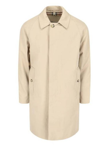 Camden Heritage Car Single Breasted Coat Beige - BURBERRY - BALAAN 1