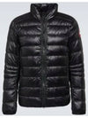 Crofton Quilting Down Padding Jacket Carbon - CANADA GOOSE - BALAAN 2