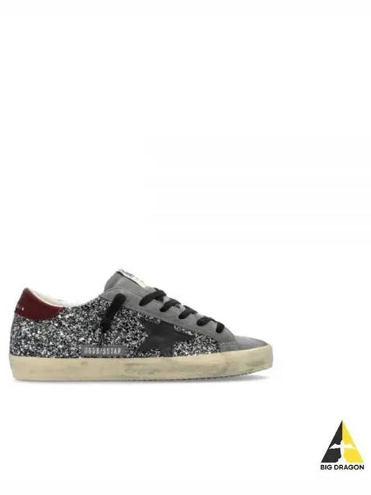 Superstar Classic Glitter Low Top Sneakers Grey - GOLDEN GOOSE - BALAAN 2