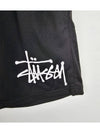 Basic Beach Shorts Black - STUSSY - BALAAN 5