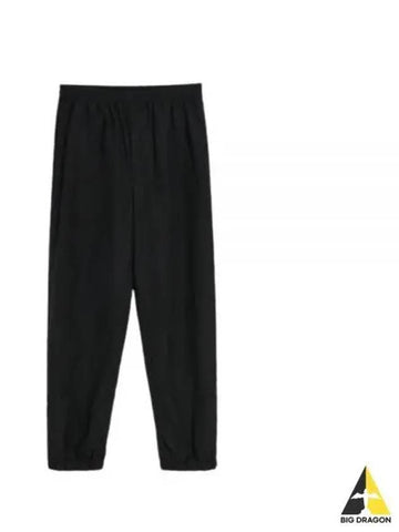 24 HIGH COUNT WOOL POPLIN PANTS BLACK A24SP03WP - AURALEE - BALAAN 1