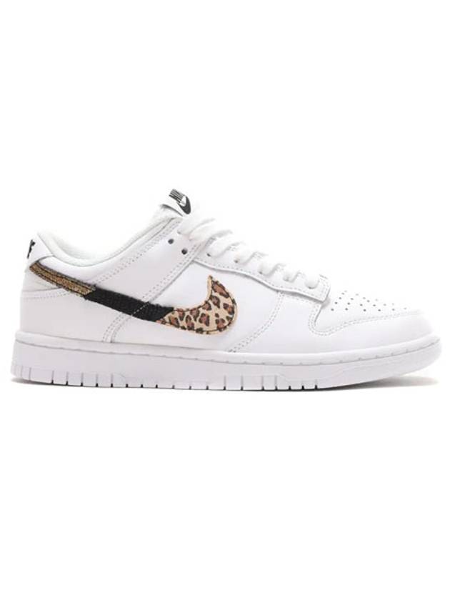 Dunk Low Top SE Sneakers Leopard White - NIKE - BALAAN 1