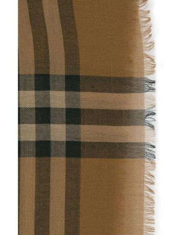 Check Lightweight Wool Scarf Nest - BURBERRY - BALAAN 1