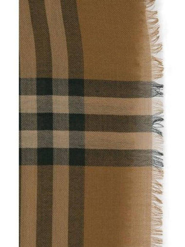 Check Lightweight Wool Scarf Nest - BURBERRY - BALAAN 1