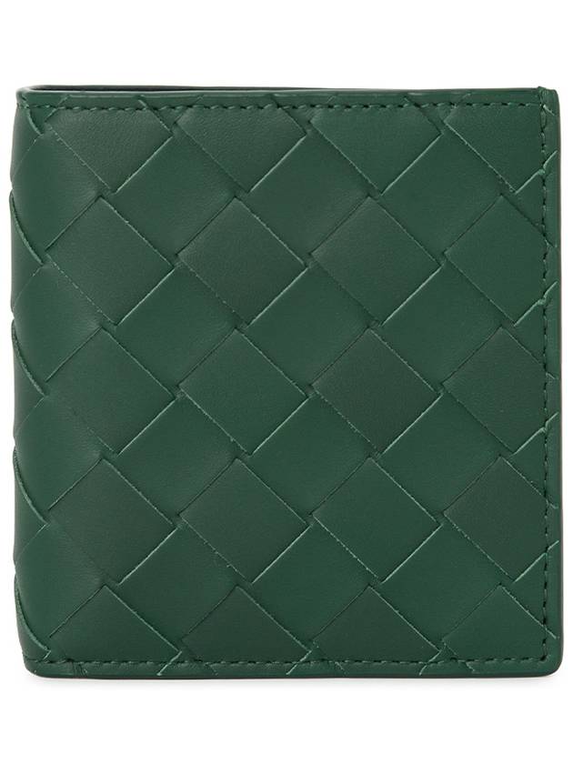 Intrecciato Slim Half Wallet Green - BOTTEGA VENETA - BALAAN 2