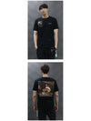 Caravaggio Print Short Sleeve T-Shirt Black - OFF WHITE - BALAAN 5