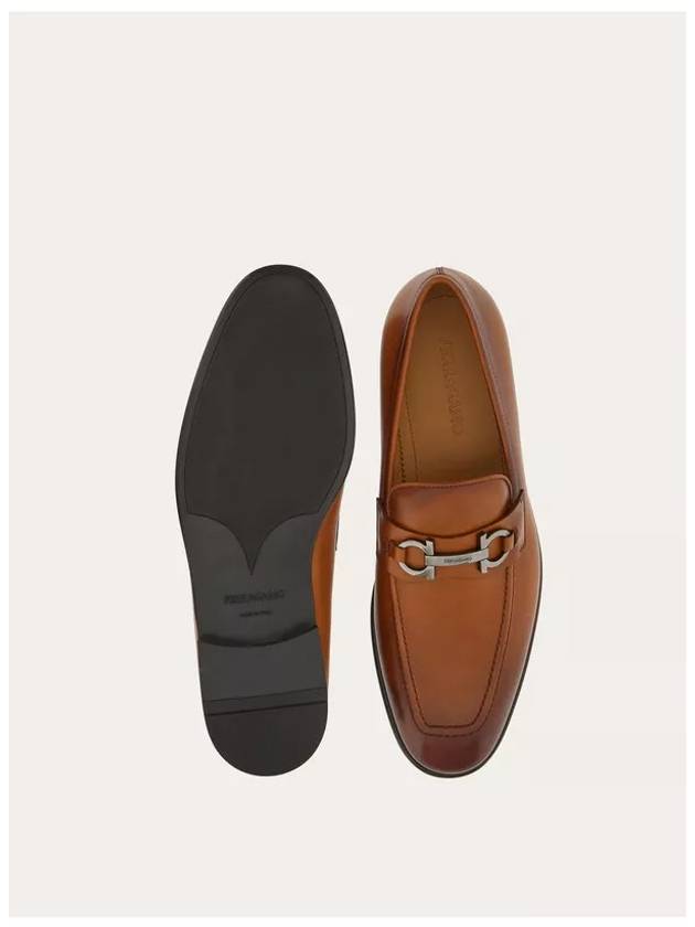 Men's Penny Calfskin Loafers Brown - SALVATORE FERRAGAMO - BALAAN 5