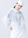 Ultralight Waterproof Functional Material Anorak White Crop Windbreaker DO3242WB008 1 - DOYOUKNOWMC GOLF WEAR - BALAAN 2