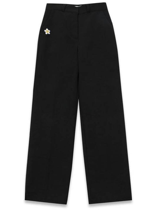 Pants Straight Fit Pants Black MCFW23PT 2BK - MACKY - BALAAN 2