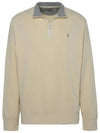 Pony Logo Half Zip-up Sweatshirt Cream - POLO RALPH LAUREN - BALAAN 2