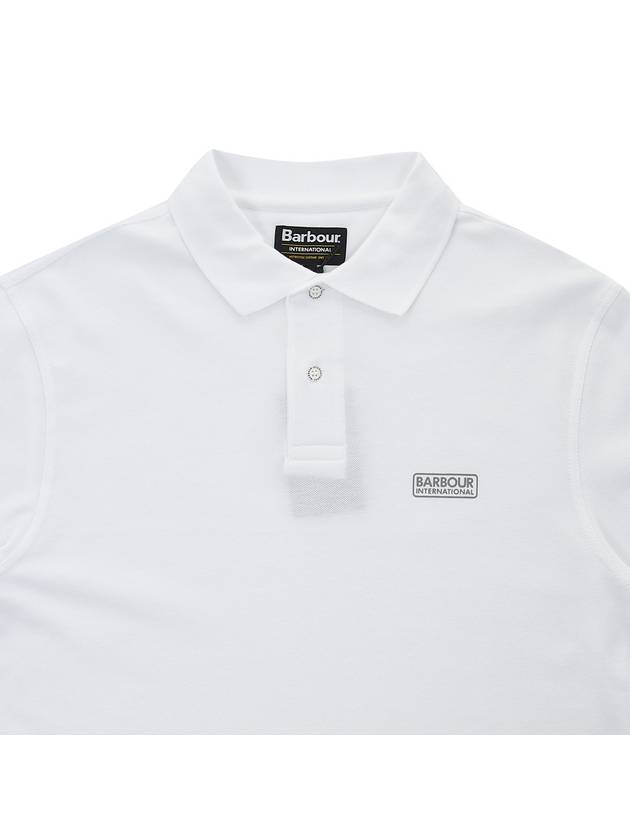 Men's International Essential Polo Shirt White - BARBOUR - BALAAN 4