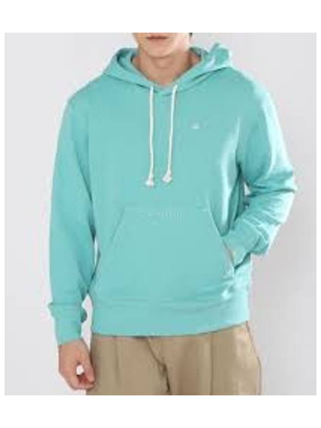 Small Logo Patch Hoodie Sky Blue - ACNE STUDIOS - BALAAN 2