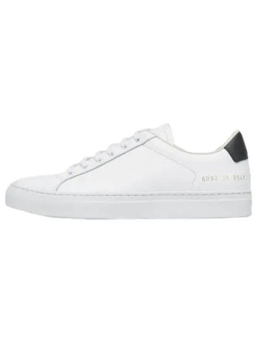 retro sneakers white black - COMMON PROJECTS - BALAAN 1