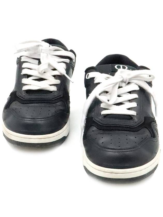 Men s Dior Christian 3SN272ZPP Black Leather Sneakers 43 gt Gangbuk used luxury goods - DIOR - BALAAN 2