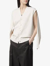 Cut-Out Cardigan Off White - MAISON MARGIELA - BALAAN 2