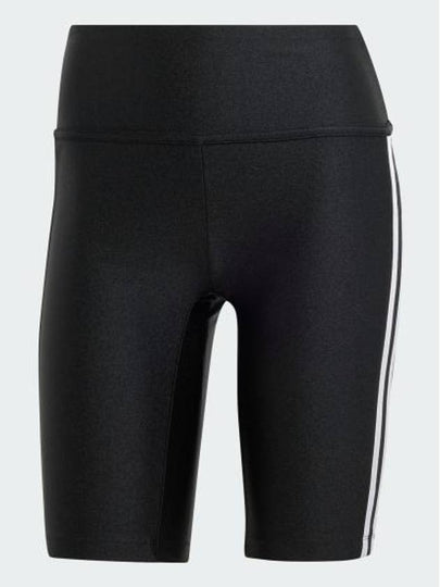 3 Stripe Bike Shorts Leggings Black - ADIDAS - BALAAN 2