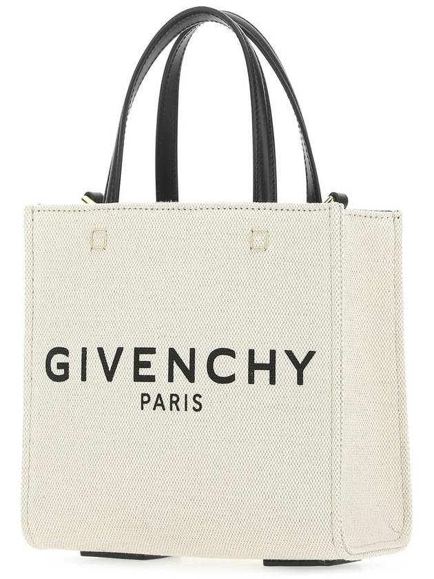 Canvas Tote Bag Beige - GIVENCHY - BALAAN 3