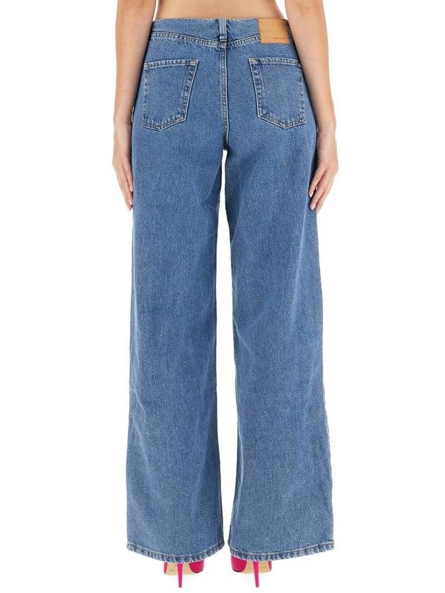 ULTRA LOW WAIST WIDE LEG JEANS - MAGDA BUTRYM - BALAAN 3