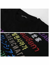 Language Short Sleeve T-Shirt Black - BALENCIAGA - BALAAN.