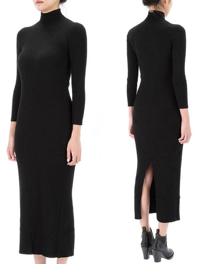 Fitted Long Dress Black - BALENCIAGA - BALAAN 2