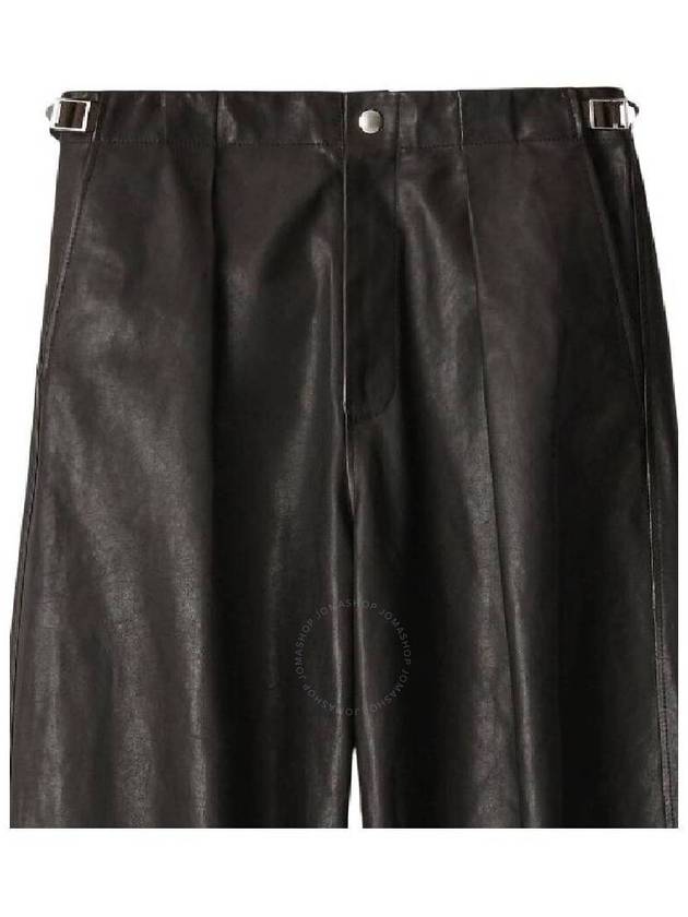 side strap leather pants 8079085 - BURBERRY - BALAAN 3