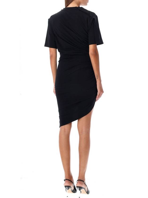 Ruched cotton mini dress - MUGLER - BALAAN 2