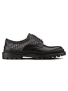 Explorer Oblique Jacquard Smooth Calfskin Derby Black - DIOR - BALAAN 1