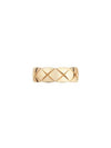 Coco Crush Quilted Motif Small Ring Gold - CHANEL - BALAAN 5