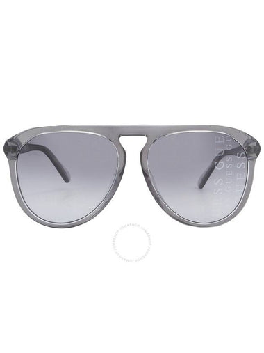 Guess Gradient Smoke Browline Men's Sunglasses GU00058 20B 59 - GUESS - BALAAN 1