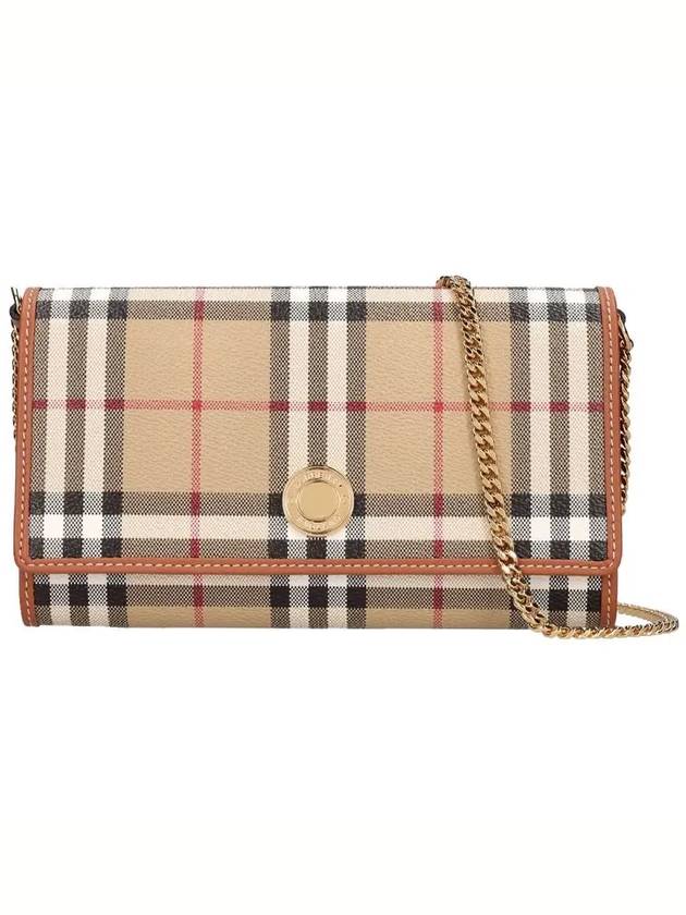 Vintage Check Chain Mini Cross Bag Archive Beige - BURBERRY - BALAAN 4