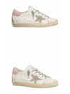 Superstar White Pink Heel Tab Sneakers - GOLDEN GOOSE - BALAAN 5