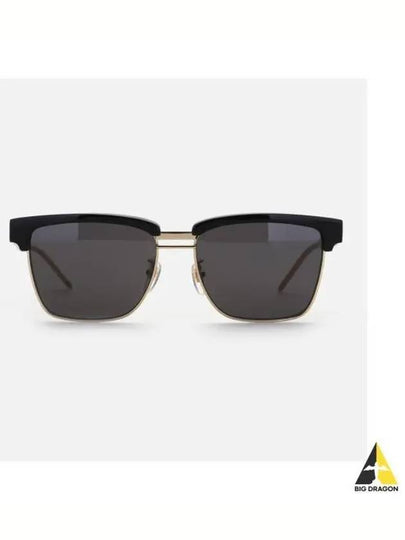 Gucci Eyewear Half Rim Square Sunglasses - GUCCI - BALAAN 2