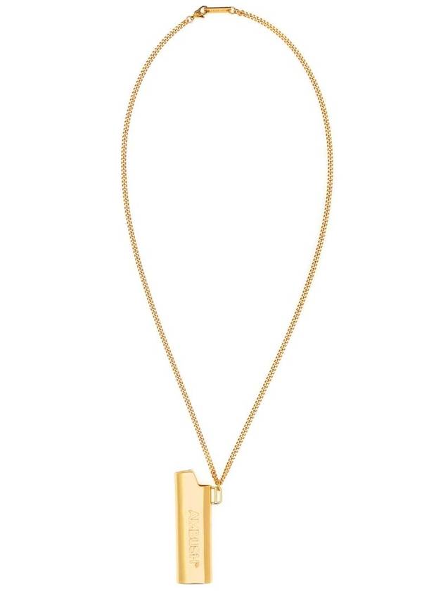 emboss logo lighter case necklace gold - AMBUSH - BALAAN 2