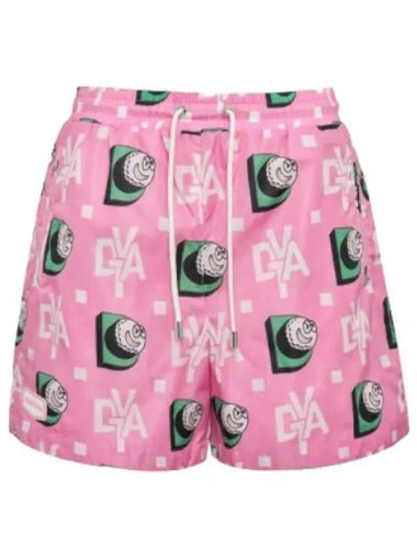 Polonica pink shorts - DUVETICA - BALAAN 1