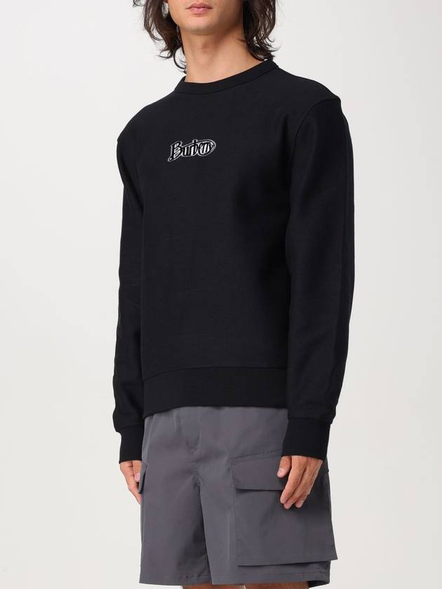 Logo Crew Neck Sweatshirt Coal - BURBERRY - BALAAN 5