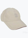 embroid logo ball cap beige - BRUNELLO CUCINELLI - BALAAN 2