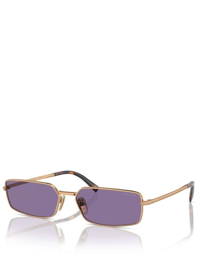 Eyewear Logo Sunglasses Purple - PRADA - BALAAN 3