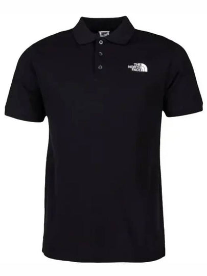 Men's Calpine Cotton Polo Shirt Black - THE NORTH FACE - BALAAN 2