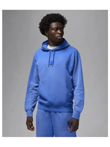 Jordan Flight Wash Fleece Pullover Hoodie Game Royal - NIKE - BALAAN 1