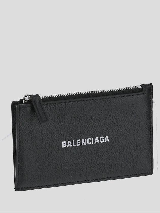 Logo Print Cash Card Wallet Black - BALENCIAGA - BALAAN 3