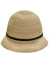 Besa 6 Cloche Fedora Natural Black - HELEN KAMINSKI - 1