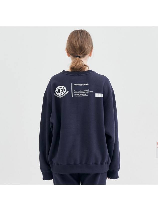 RC Worldwide MTM Sweatshirt Navy - REPLAYCONTAINER - BALAAN 1