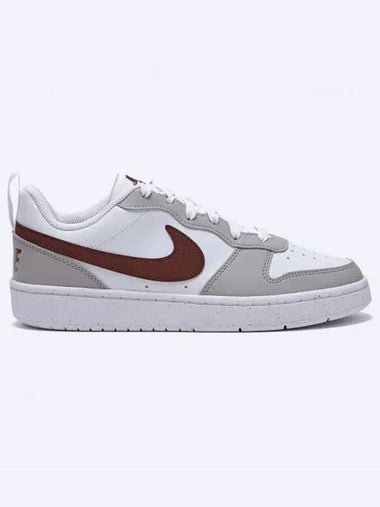 Court Borough Recraft Low Top Sneakers White Grey - NIKE - BALAAN 1