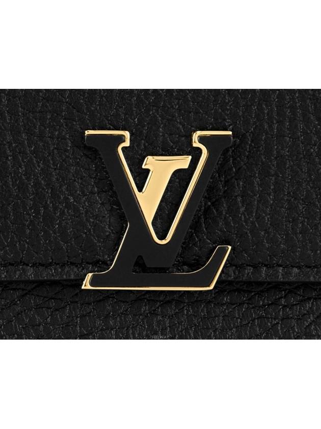 Capucines XS Half Wallet Black - LOUIS VUITTON - BALAAN 7